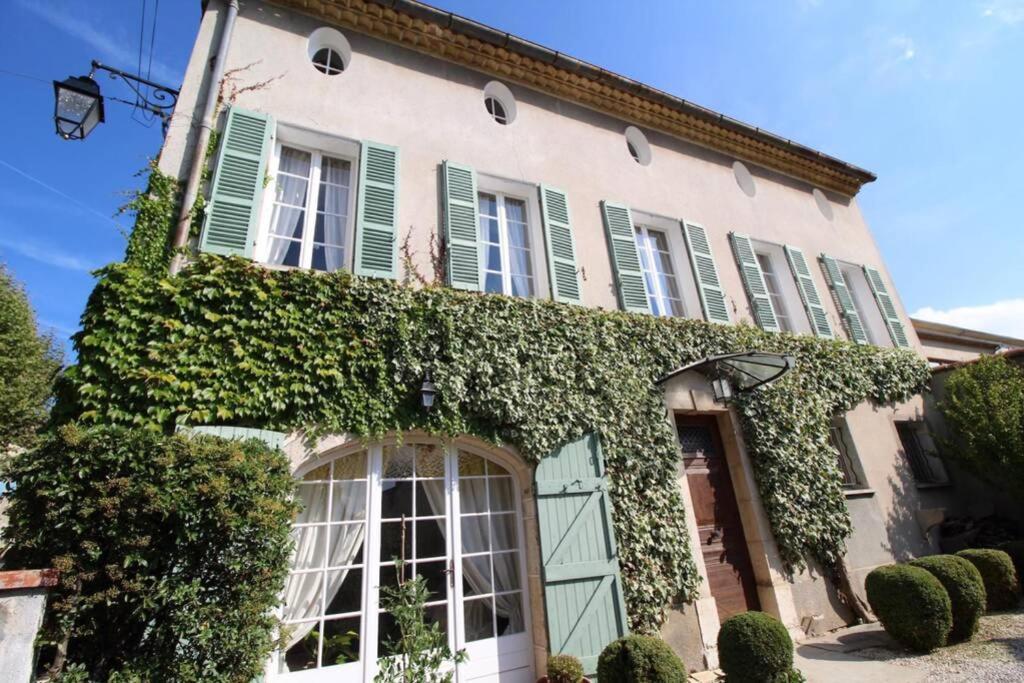 Maison De Maitre 230M² En Plein Coeur Du Village Camps-la-Source エクステリア 写真